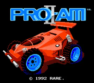 R.C. Pro-Am II (USA) screen shot title